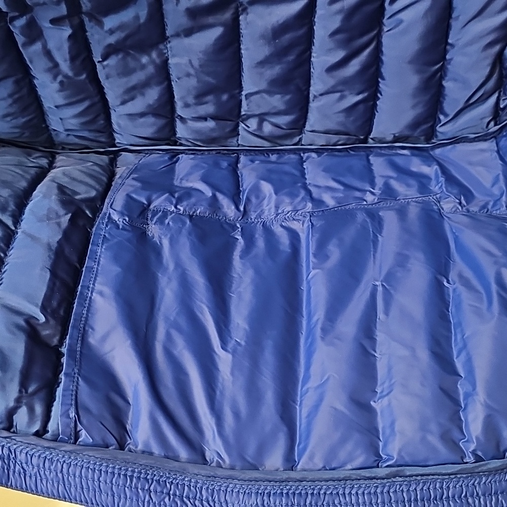 Spyder Men's Hooded Puffer Packable Jacket In 'Electric Blue'. NWT. - Picture 3 of 11